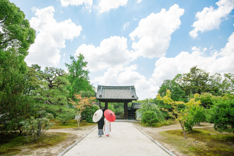 随心院で前撮り撮影