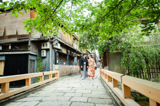 祇園で前撮り