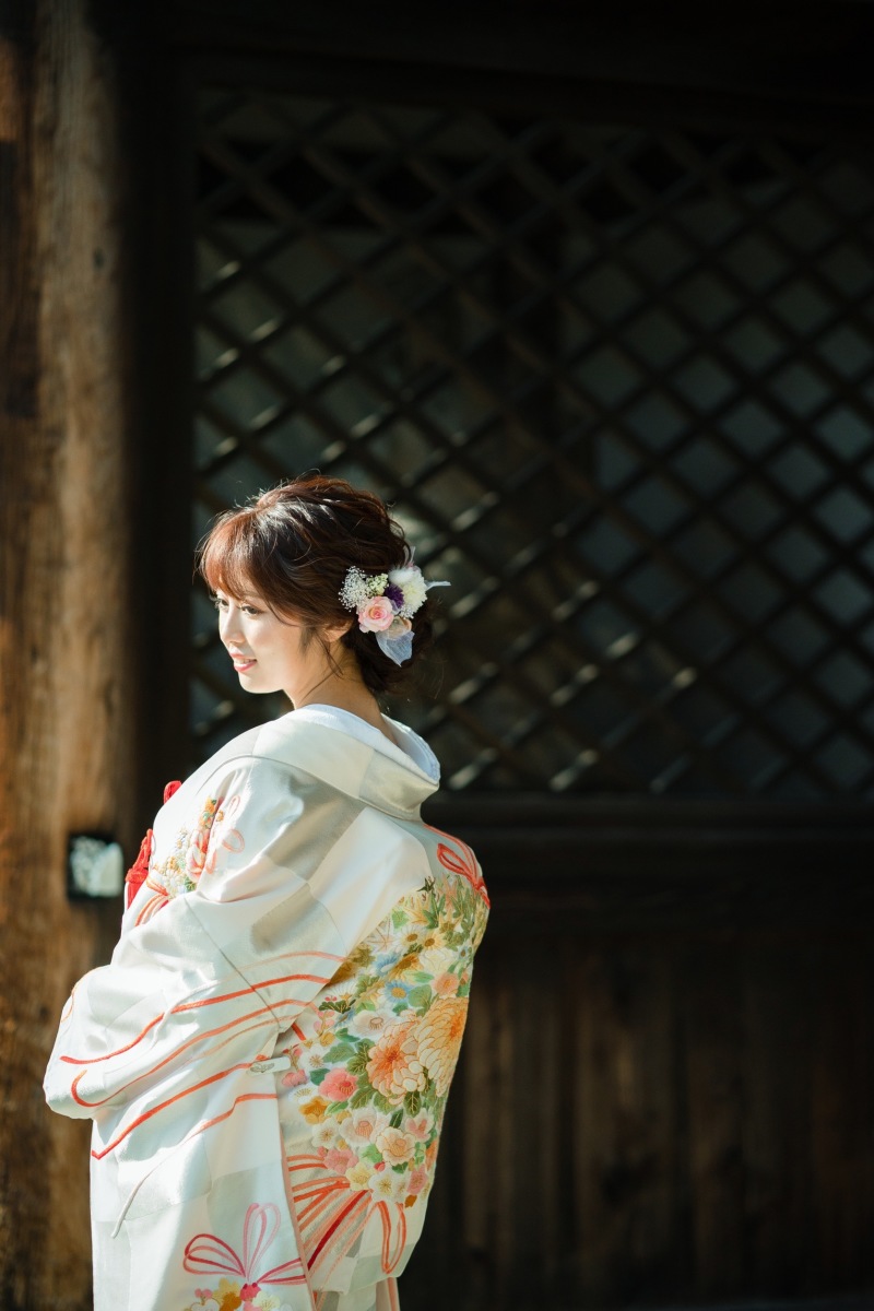 綺麗な花嫁さん