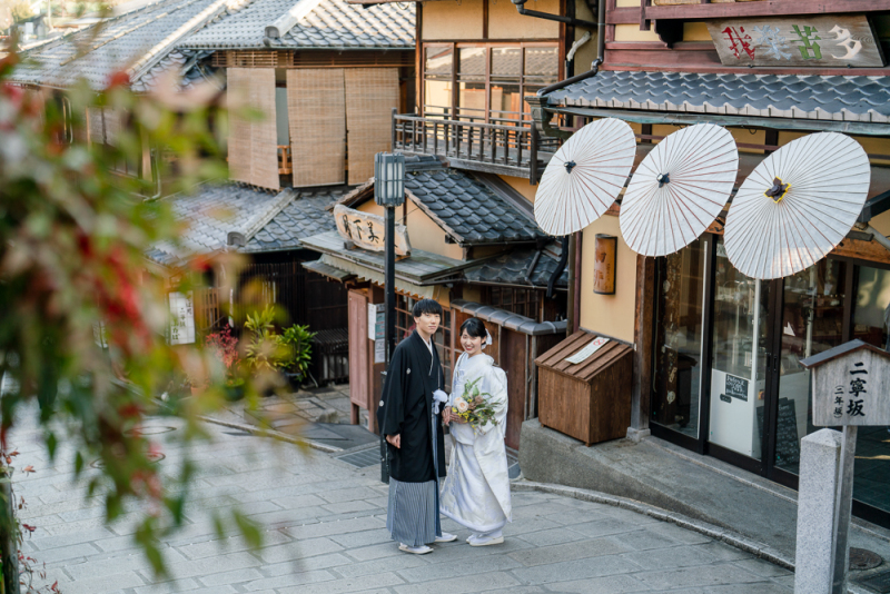 ますは二年坂での撮影