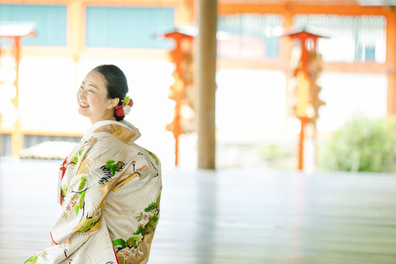 かわいい新婦様