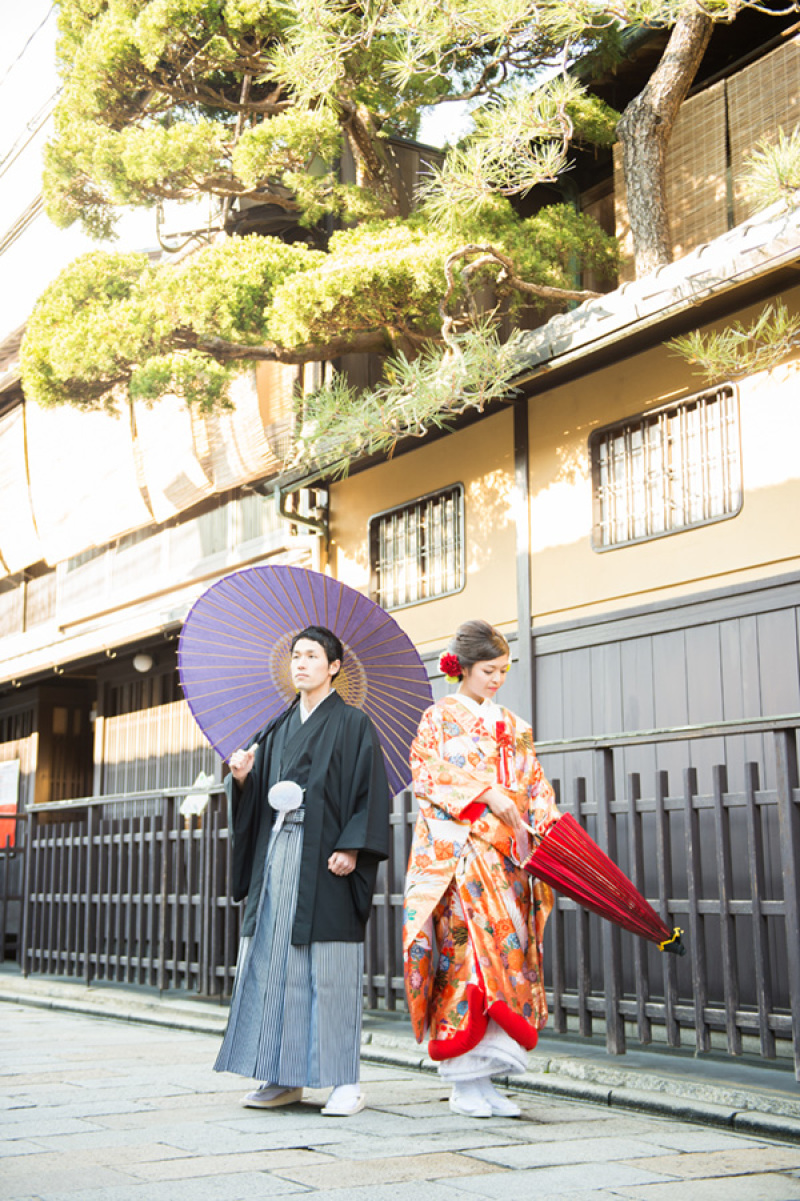 和装が似合う町