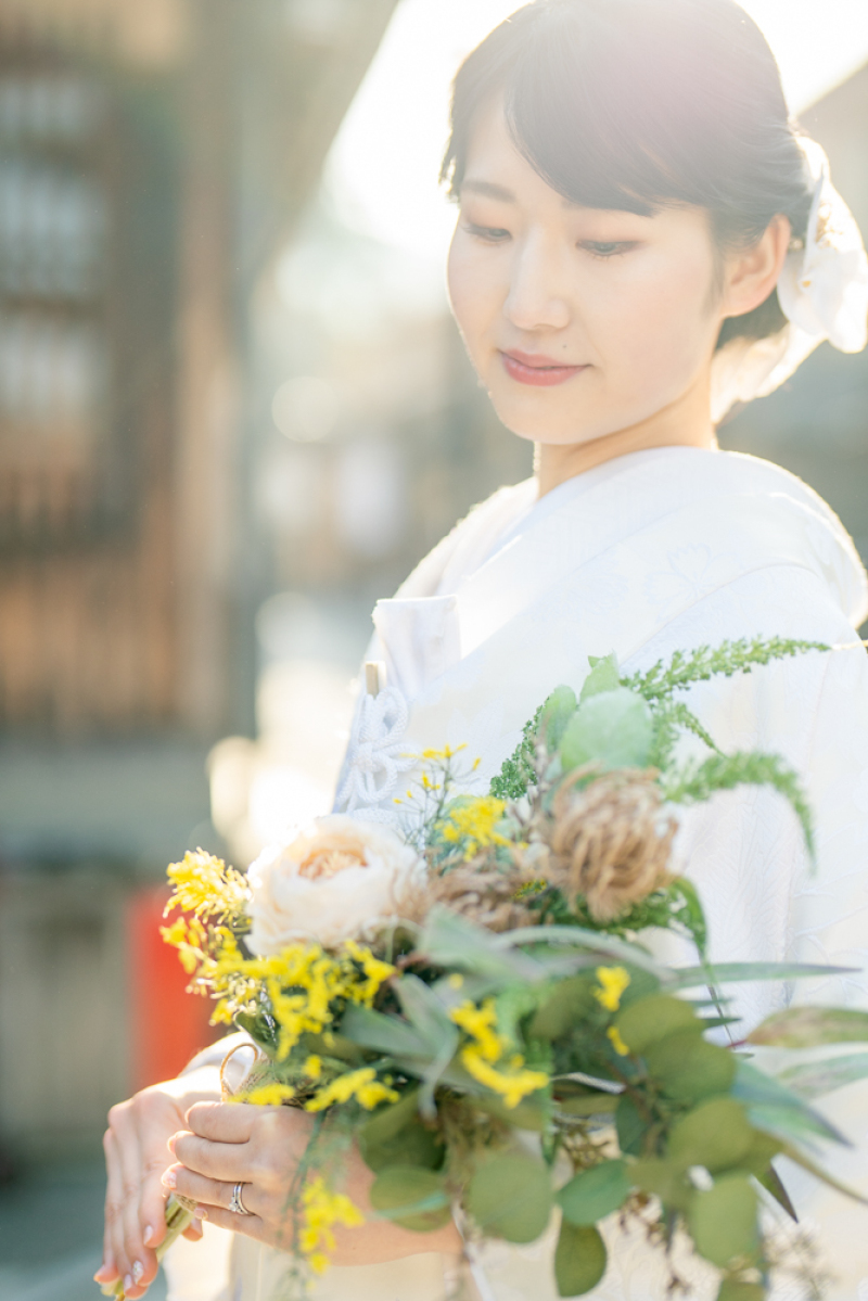 この時期の八坂は光が綺麗