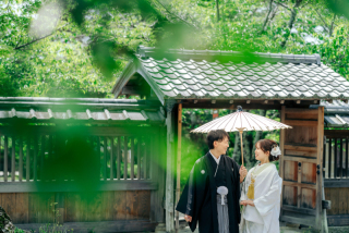 大覚寺で前撮り