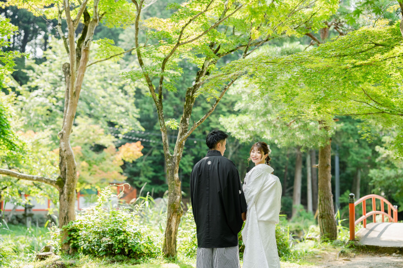 夏の神社前撮り