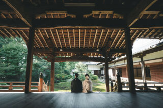 白無垢で前撮り