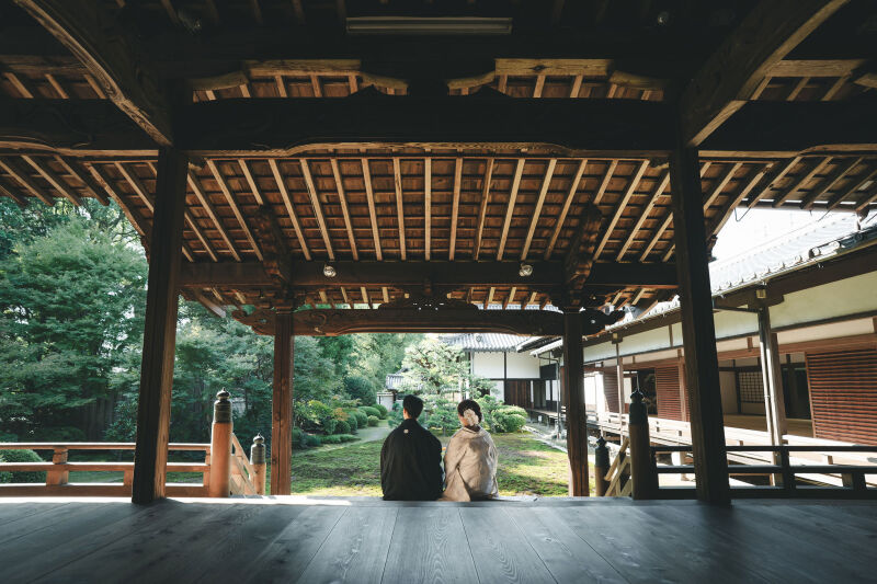 白無垢で前撮り