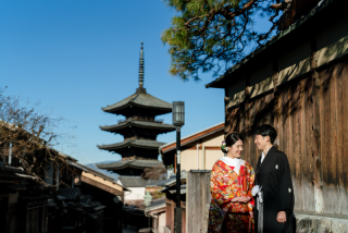 定番、八坂ロケーション撮影