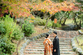 公園での前撮り