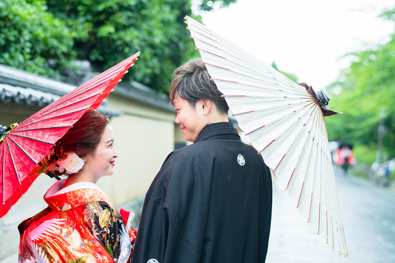 雨だからいいのよ