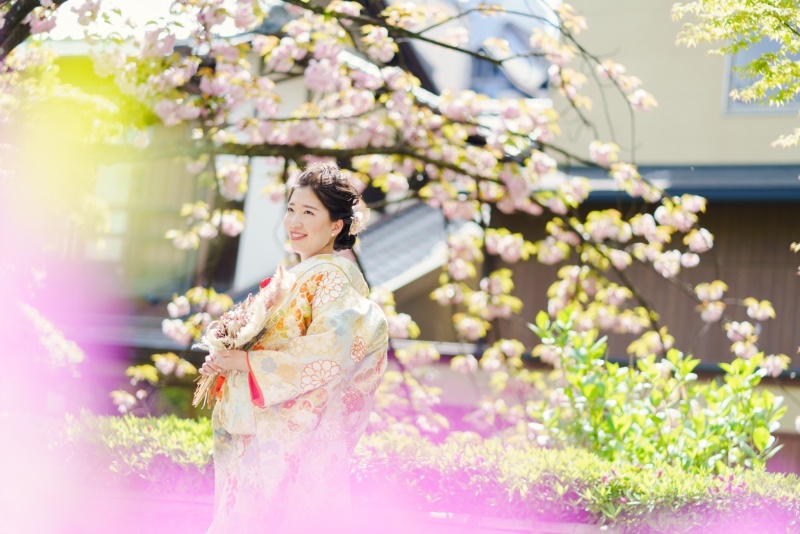 和装ロケーション1着撮影