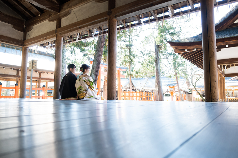 静かな時間が流れる様な写真を