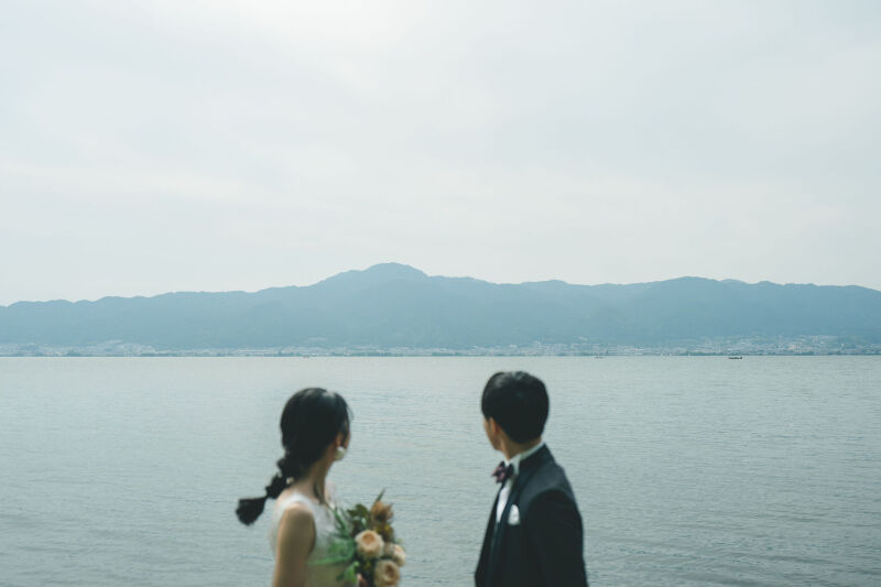 琵琶湖へ