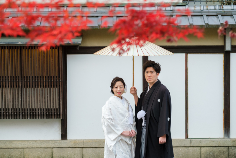 スタンダードなポーズでも