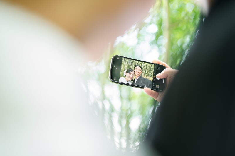 自撮りショット