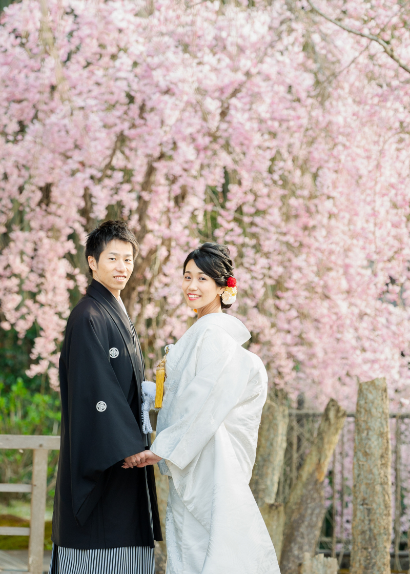 白無垢にチェンジして