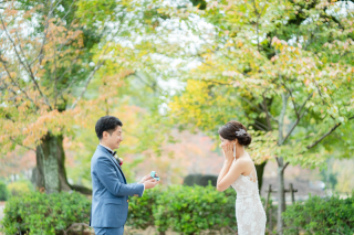 キュートなフォトウェディング