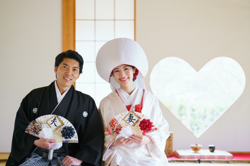 白無垢と正寿院