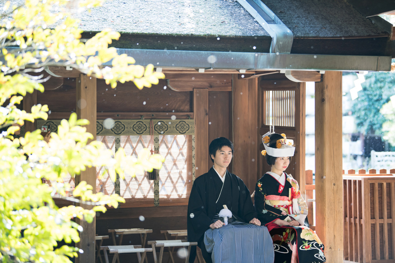 お母様は黒留袖や訪問着レンタル