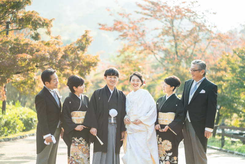 京都 美翔苑（KYOTO BISHOUEN）_両親の衣装がある