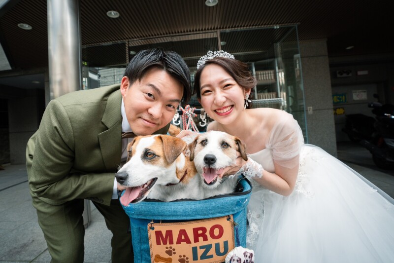 京都 美翔苑（KYOTO BISHOUEN）_ペットと一緒に撮影できる