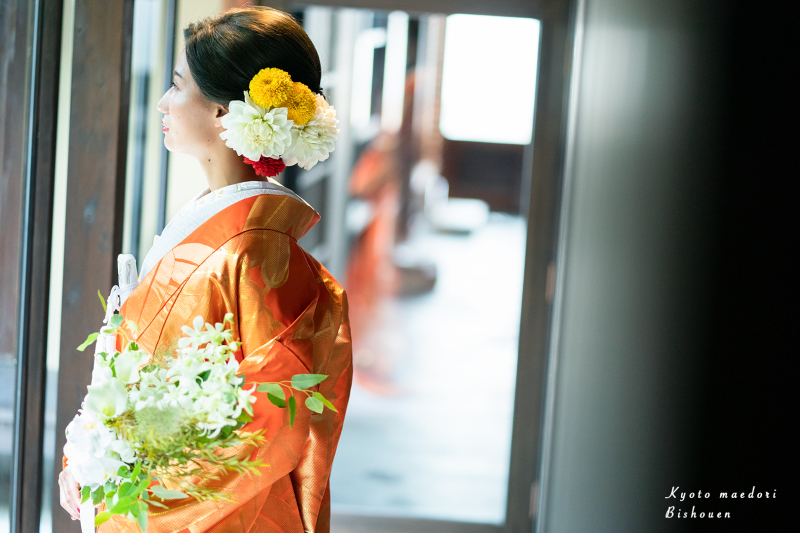 京都 美翔苑（KYOTO BISHOUEN）_色打掛・着物が豊富