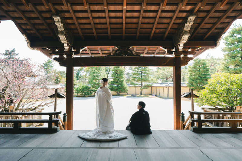 和装・大覚寺２着「白無垢と色打掛」プラン（全データ付き）