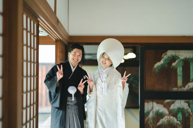 フォトグラファー山口による「春プレミアムプラン」|白無垢&色打掛・衣装や小物すべて無料!ロケーション2~3カ所