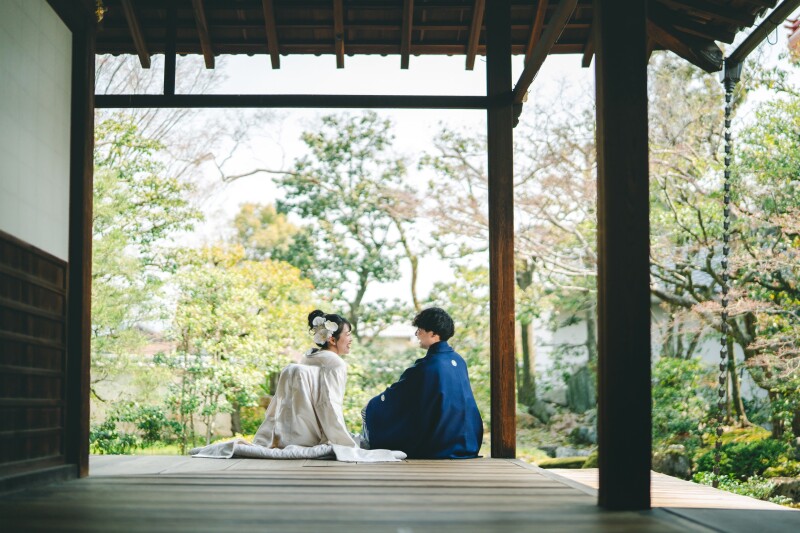 【6月限定｜雨天対応】和装&times;洋装 駒井邸フォトウェディング（和装は祇園or本法寺）