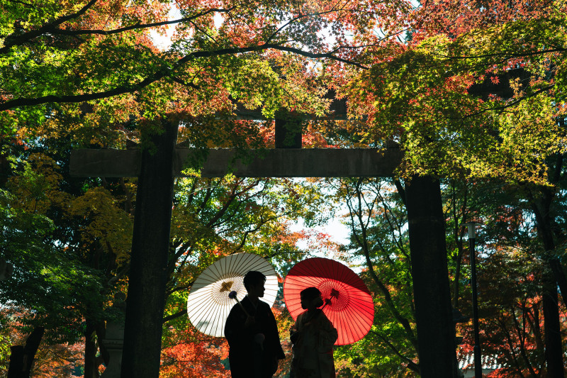 11月30日限定「紅葉名所・和装1着プラン」|編集済データ150カット納品