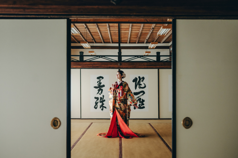 和装前撮り｜引き振袖&times;花嫁衣裳プラン｜全データ付き｜衣装全て無料