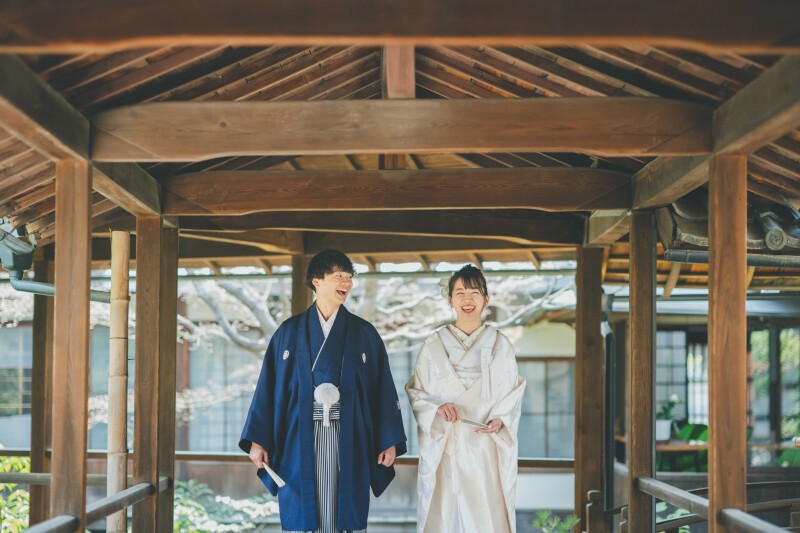 【6月限定｜雨天対応】和装&times;洋装 駒井邸フォトウェディング（和装は祇園or本法寺）
