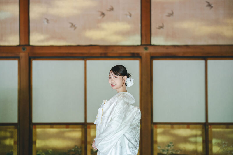 【早割】冬の世界遺産「仁和寺」１着プラン（プリント２０枚・全データ付き）｜宸殿でもとれます！