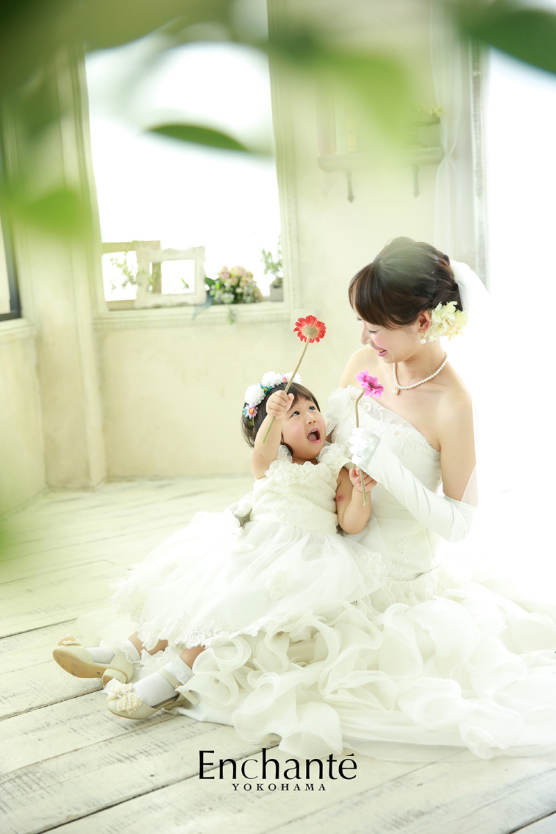 大好きなママと一緒に