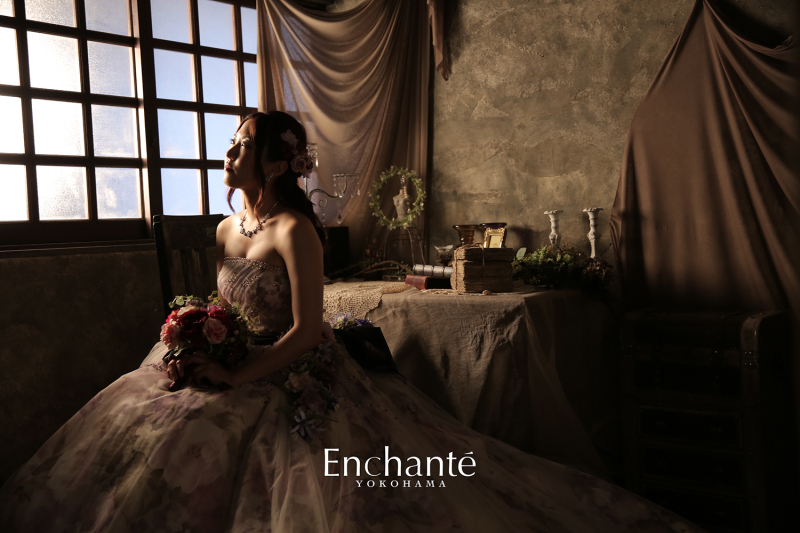 アンティークな空間で