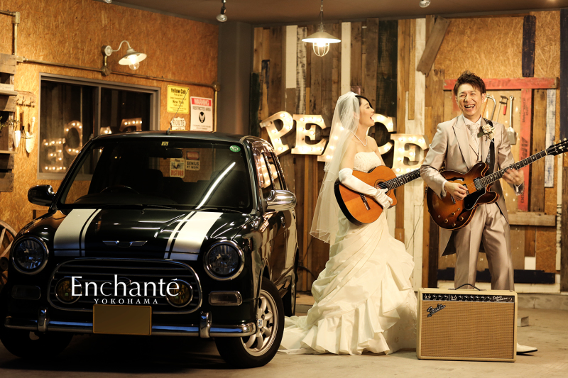 かわいい愛車と一緒に。