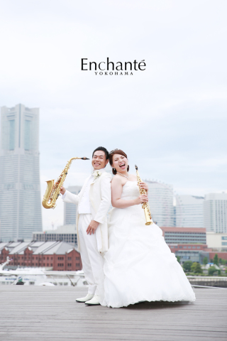 野外ライブ？大さん橋でロケーション撮影