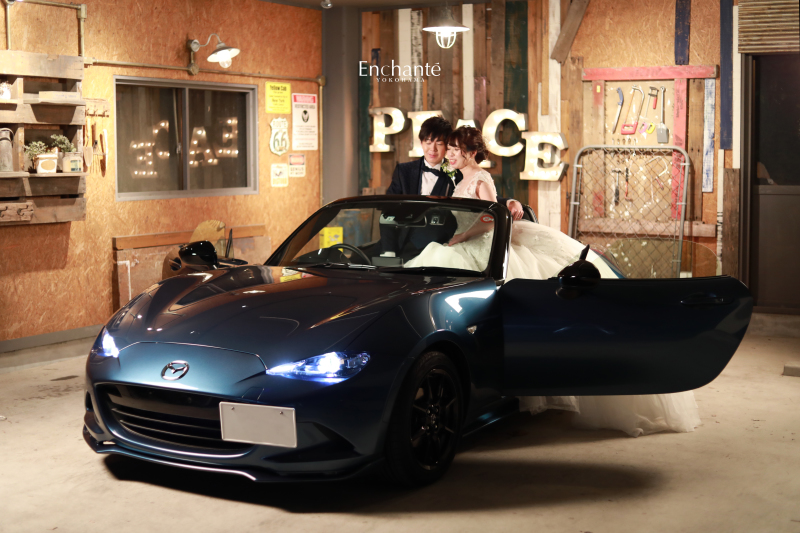 いよいよお車との撮影！