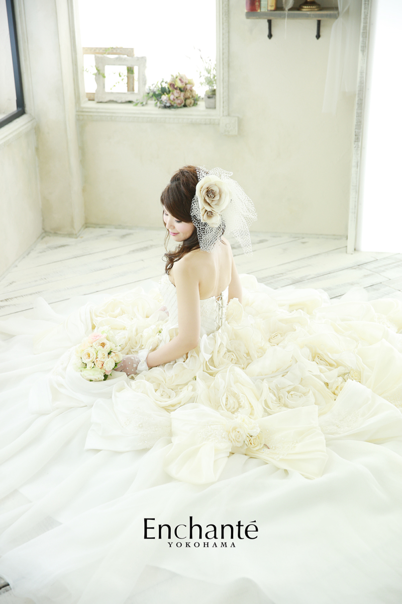 憧れのドレス。