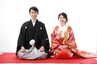 色打掛での撮影紹介！