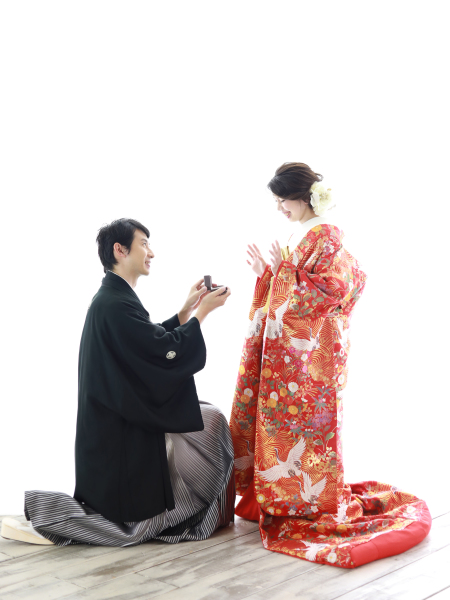 プロポーズ風の撮影でした!