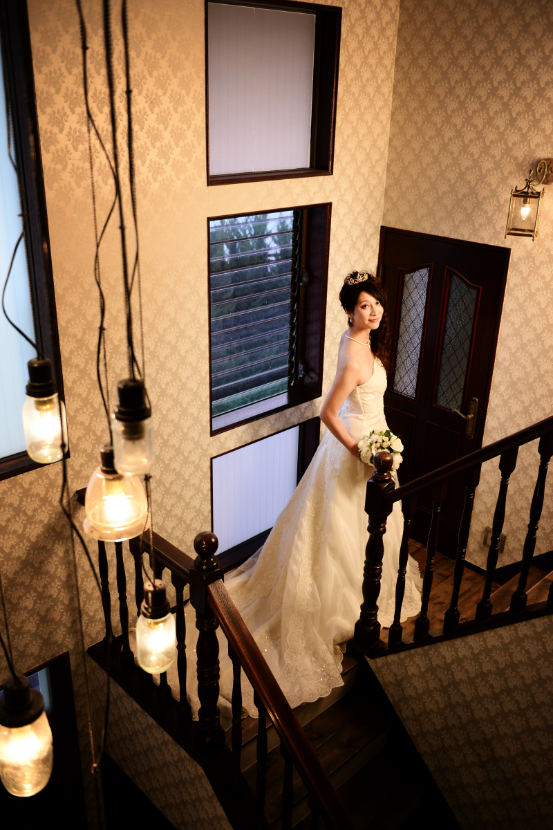 ご新郎様はお留守番