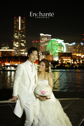 マジックアワーとキラキラの夜景