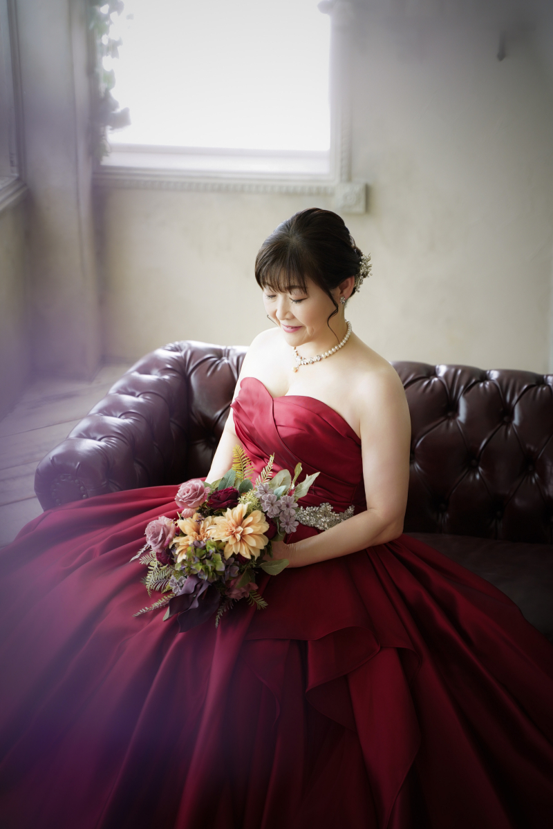 【還暦フォト】大切な記念日撮影をドレスで