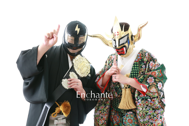 ドレスと着物でウェディングフォト？？？