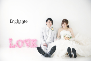 ドレスでフォトウェディングをご利用いただきました。