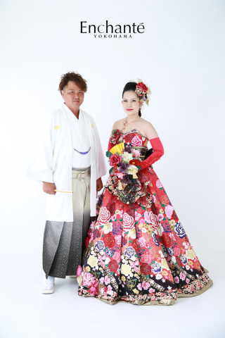 ドレスと紋服？和洋折衷フォトウェディング