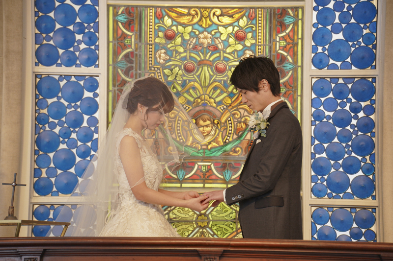挙式風の撮影が可能です!