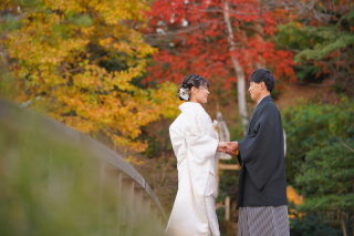 【三渓園】紅葉ロケーション撮影