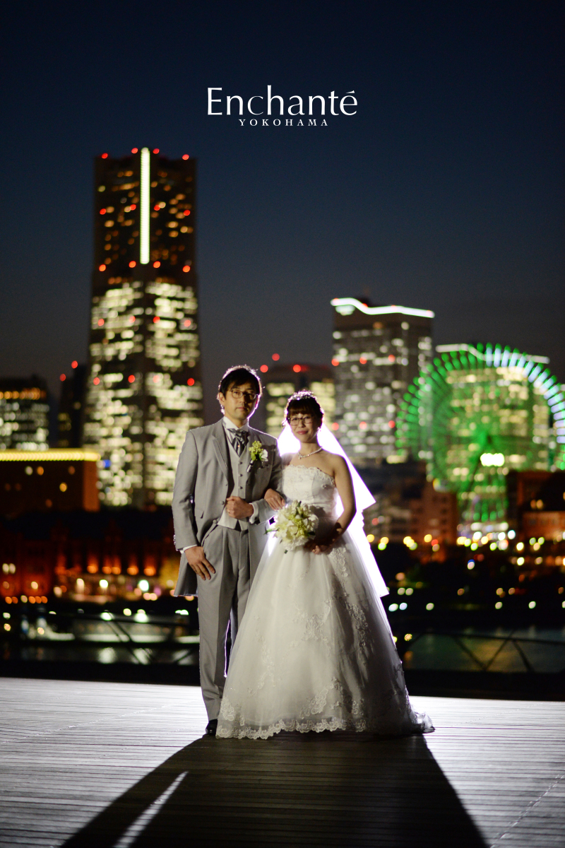 大さん橋でのナイトロケーション